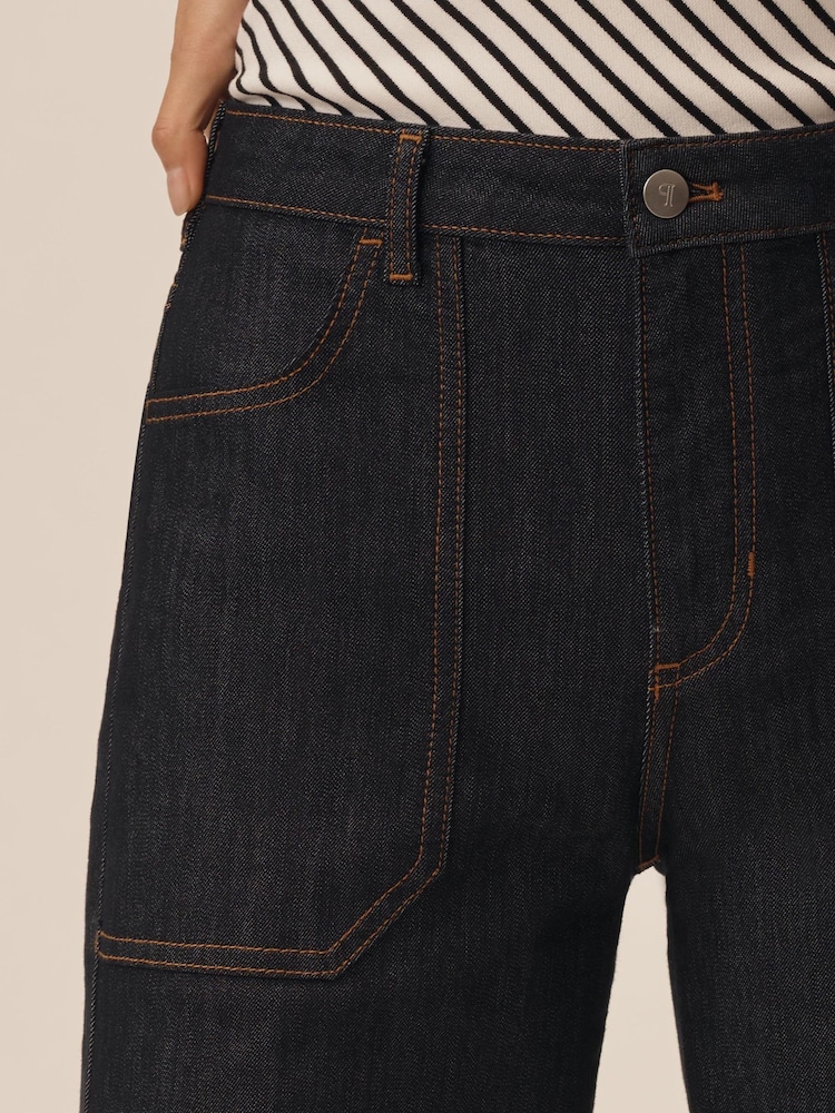 Anthropologie Pilcro The Rylan Relaxed High-Rise Flare Black Jeans - Immagine 5 di 5 Anthropologie Pilcro The Rylan Relaxed High-Rise Flare Black Jeans - Immagine 5 di 5