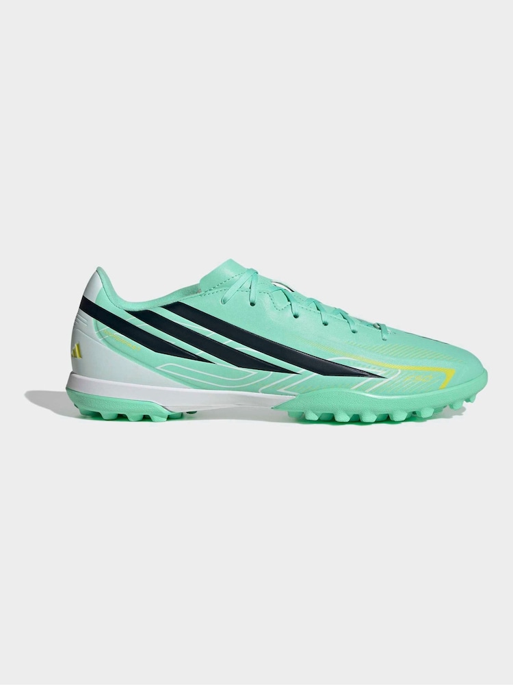 adidas Green F50 Hyperfast Club Turf Football Trainers - Image 2 of 8 adidas Green F50 Hyperfast Club Turf Football Trainers - Image 2 of 8