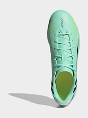 adidas Green F50 Hyperfast Club Turf Football Trainers - Image 4 of 8