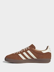 adidas Originals Brown Gazelle Indoor Trainers - Image 2 of 9
