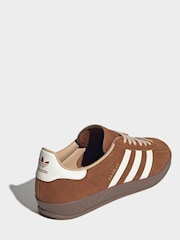 adidas Originals Brown Gazelle Indoor Trainers - Image 4 of 9