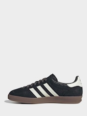 adidas Originals Black Gazelle Indoor Trainers - Image 2 of 9