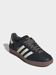 adidas Originals Black Gazelle Indoor Trainers - Image 3 of 9
