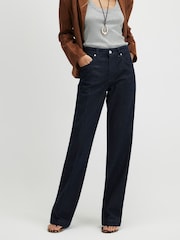 River Island Blue Mid Rise Bootcut Jeans - Image 3 of 4