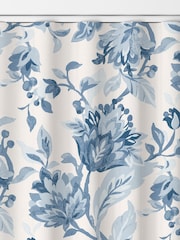 Laura Ashley Dark Seaspray Adwick Trail Made to Me Measure Curtains - Image 8 of 9