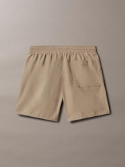 Calvin Klein Brown Drawstring Swim Shorts - Image 2 of 2
