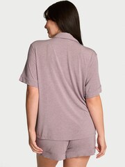 Victoria's Secret Heather Violet Haze Purple Modal Short Pyjamas Set - Image 2 of 2
