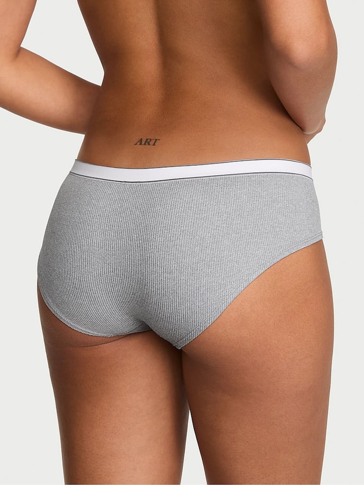 Victoria's Secret Blue/White/Pink/Grey Hipster 5 Pack Knickers - Image 3 of 3 Victoria's Secret Blue/White/Pink/Grey Hipster 5 Pack Knickers - Image 3 of 3