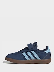 Mørk Blå/Lys Blå - adidas Breaknet Sleek Børnesko - Billede 2 af 7