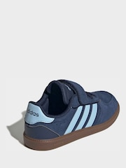 Mørk Blå/Lys Blå - adidas Breaknet Sleek Børnesko - Billede 3 af 7
