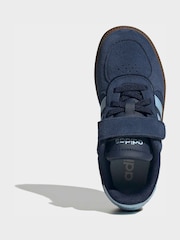 Mørk Blå/Lys Blå - adidas Breaknet Sleek Børnesko - Billede 4 af 7