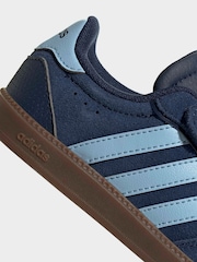 Mørk Blå/Lys Blå - adidas Breaknet Sleek Børnesko - Billede 6 af 7