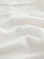 Ecru Long Sleeve Roll Neck Jumper - Image 6 of 7