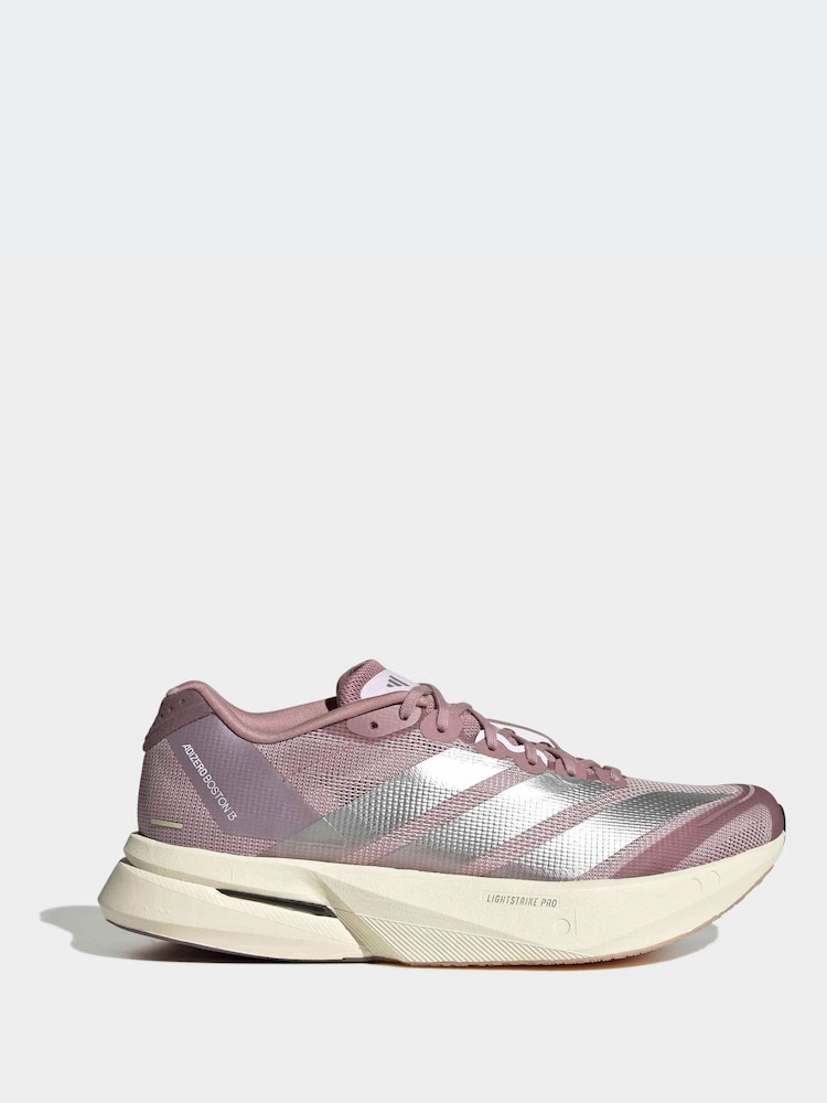 adidas Purple Adizero Boston Trainers - Image 1 of 10