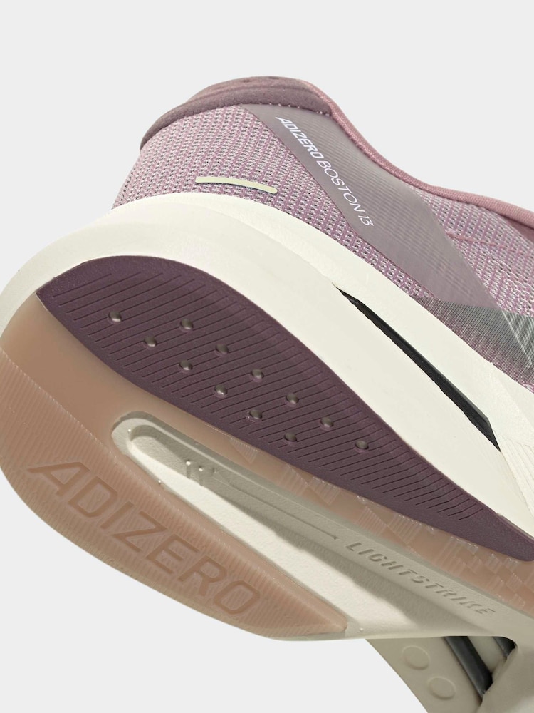 adidas Purple Adizero Boston Trainers - Image 10 of 10