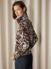 Animal Supersoft Funnel Zip Neck Jumper - Image 4 of 8