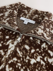 Animal Supersoft Funnel Zip Neck Jumper - Image 8 of 8