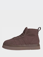 adidas Originals Dark Brown Campus 00S Winter Mid Trainers - Image 3 of 10