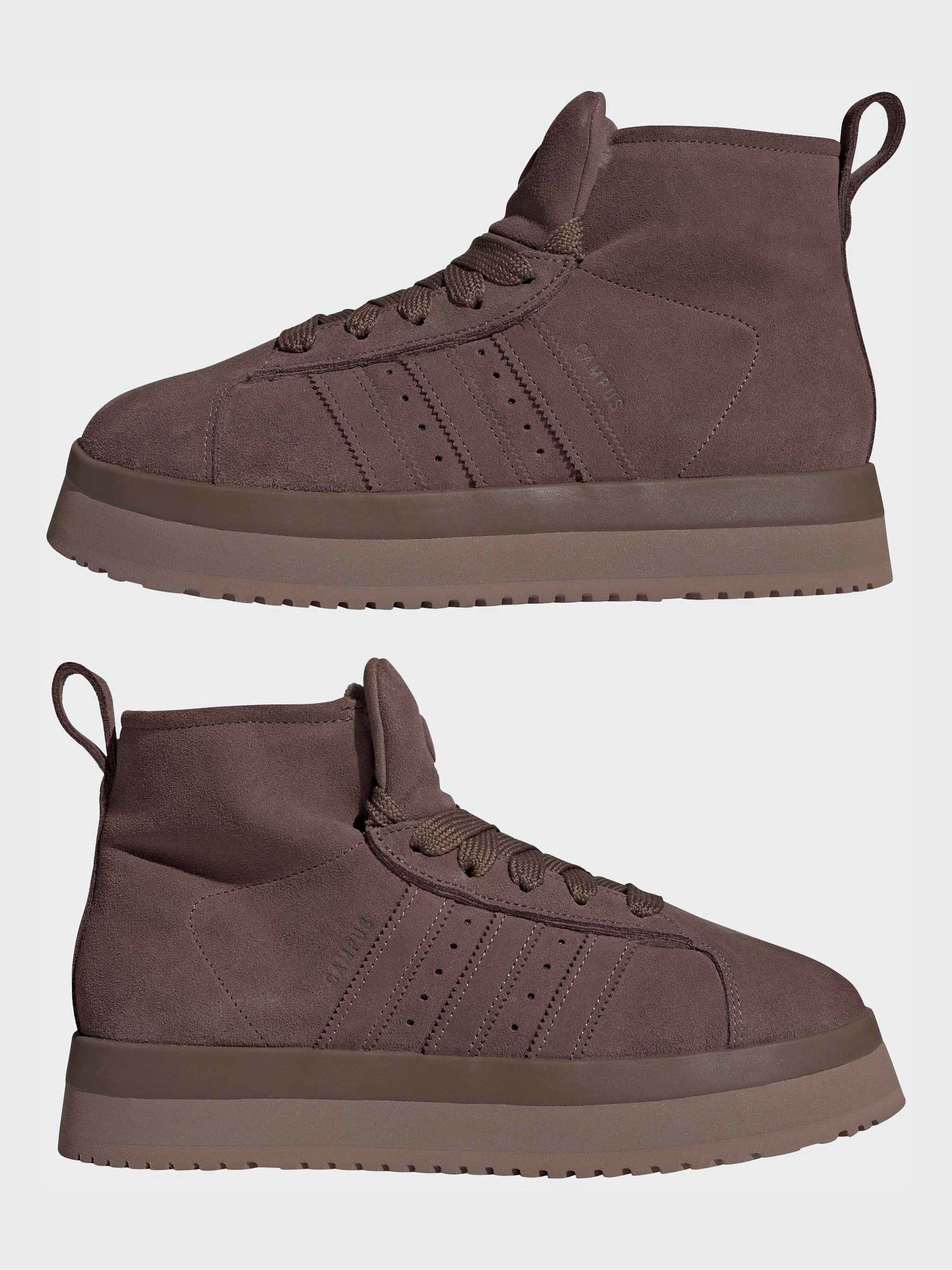 Buy adidas Originals Dark Brown Campus 00S Winter Mid Trainers