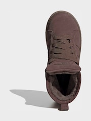 adidas Originals Dark Brown Campus 00S Winter Mid Trainers - Image 7 of 10