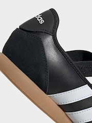 adidas Black/White Barreda Mary Jane Ballet Trainers - Image 10 of 10