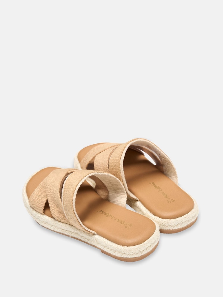 Angel & Rocket Tan Espadrille Sandals - Bild 2 von 4