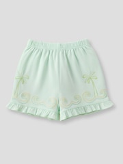 Angel & Rocket Green Palma Embroidered Short - Image 4 of 4