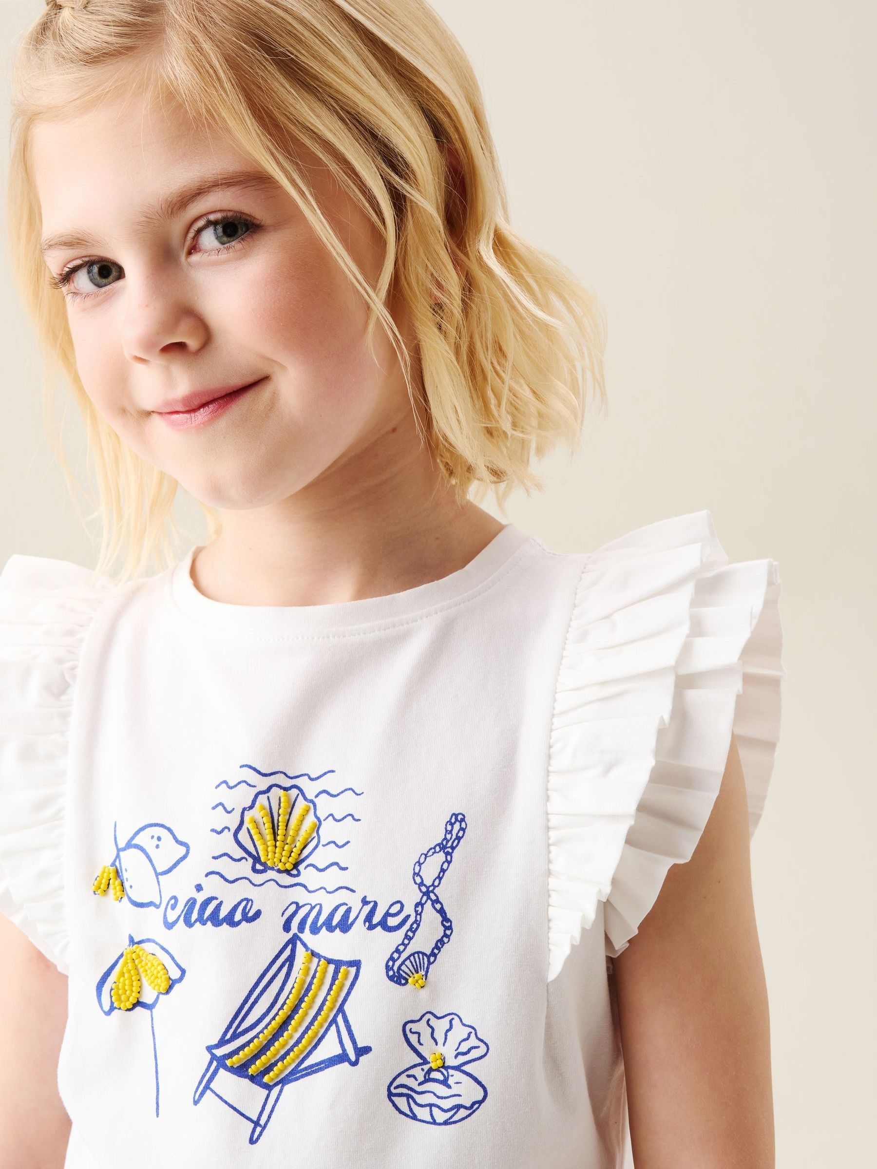 Buy Angel & Rocket White Mariella Ciao Mare Top from Next Canada