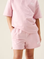 Angel & Rocket Pink Romy Side Stripe Shorts - Image 1 of 5