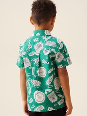 Angel & Rocket Damien City Print Shirt - Imaginea 3 din 7