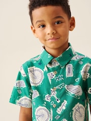 Angel & Rocket Damien City Print Shirt - Bild 8 von 10