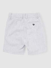 Angel & Rocket Grey Luca Melange Shorts - Image 4 of 5