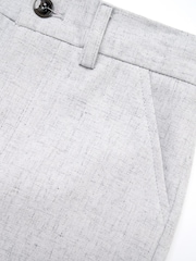 Angel & Rocket Grey Luca Melange Shorts - Image 5 of 5