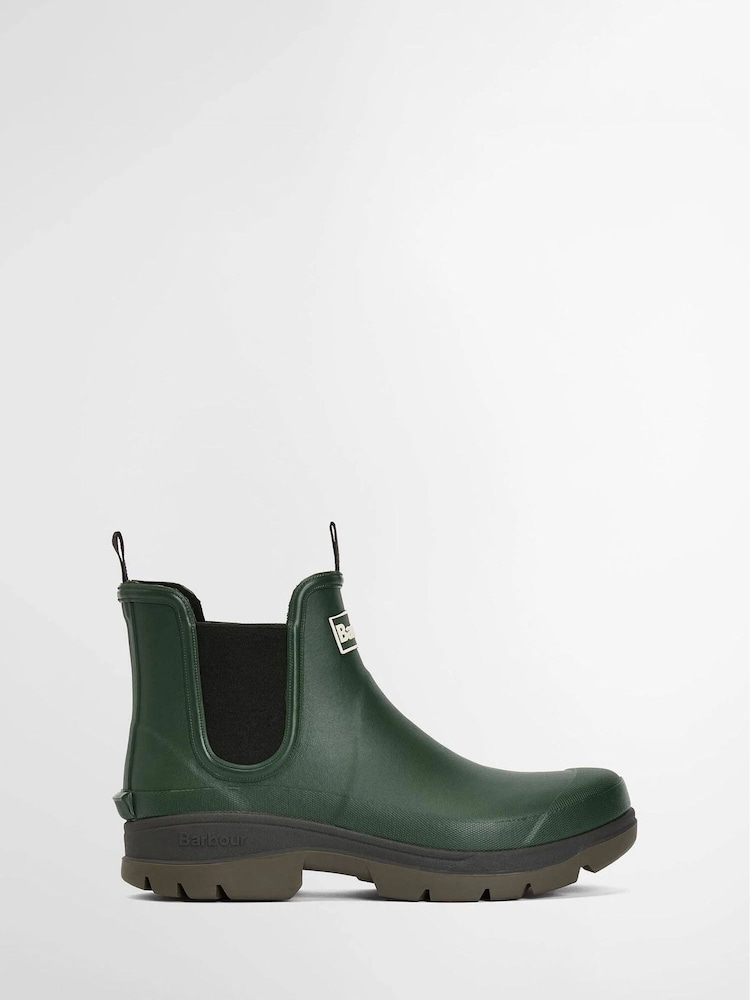Barbour Olive Green Nimbus Chelsea Wellies - Image 1 of 6 Barbour Olive Green Nimbus Chelsea Wellies - Image 1 of 6
