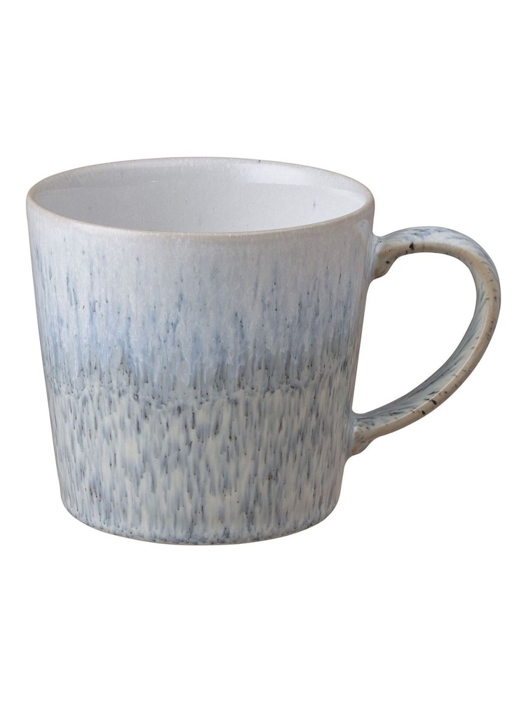 Denby Set of 4 White Aurora Mugs - Image 2 of 3