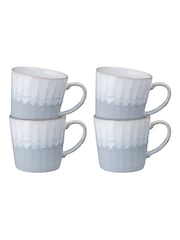 Denby Set of 4 Grey Reactive Mugs - Image 2 of 4