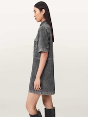 AllSaints Rock Denim Dress - Imaginea 7 din 8