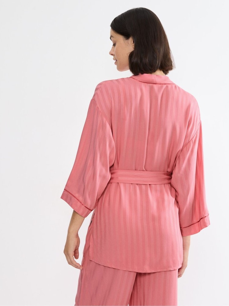 Triumph Natural Amourette Jacquard Robe Top - Image 2 of 5