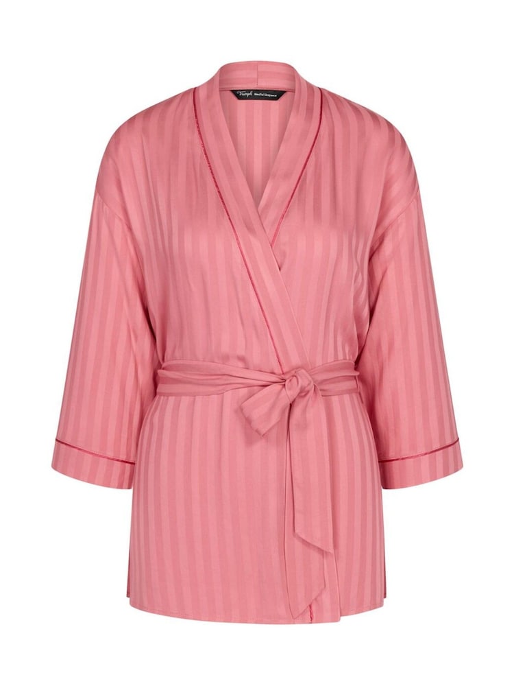 Triumph Natural Amourette Jacquard Robe Top - Image 5 of 5