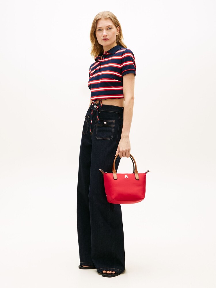 Tommy Hilfiger Red Mini Tote Bag - Image 6 of 6