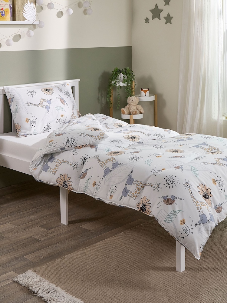 Slumberdown Coverless Kids Animal Print 4.5 Tog Duvet - Image 1 of 6