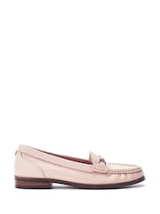 粉色 - Moda in Pelle Emella Smart Snaffle Trim Loafers - 圖片 1/4