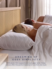 Snuggledown 2 Pack Rebound Firm Side Sleeper Pillows - Image 2 of 6