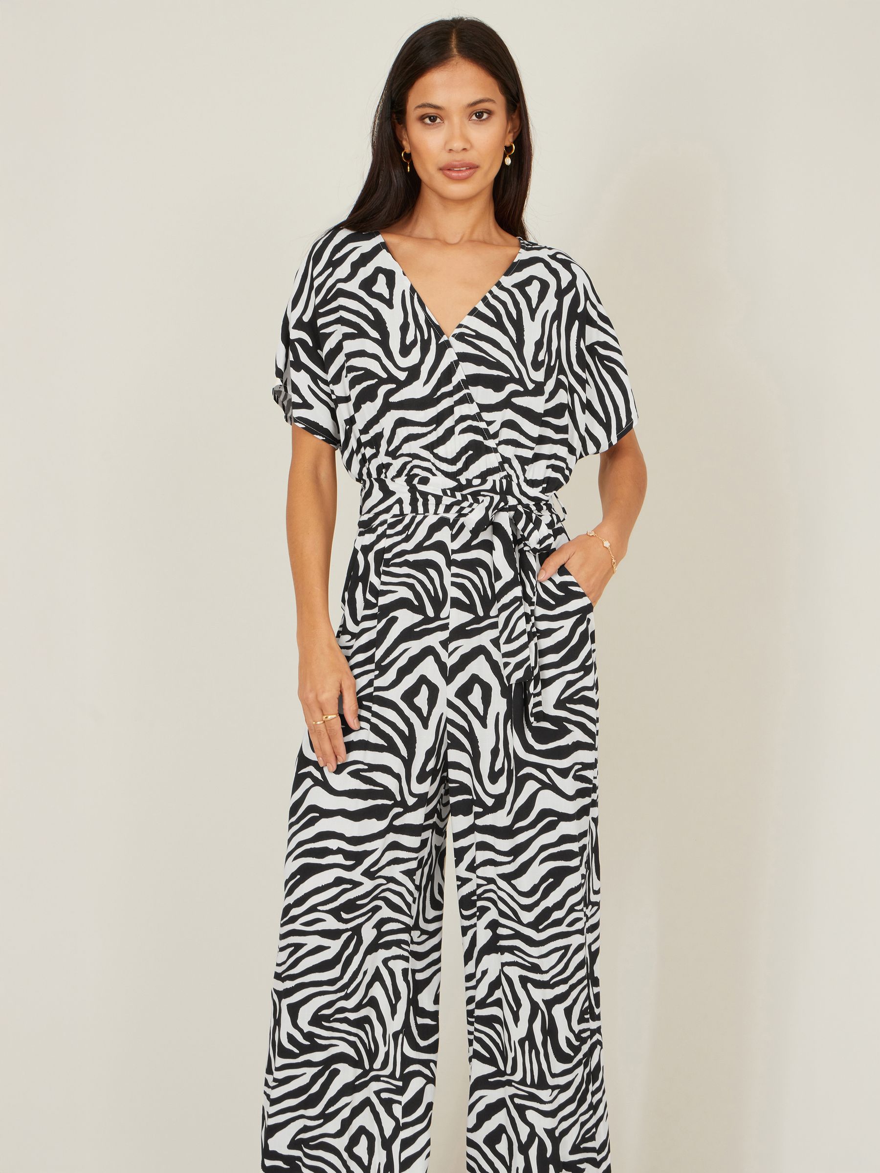 Supreme Zebra Animal Print セットアップ Buy Yumi Black Zebra Print Relaxed Jumpsuit from the Next UK