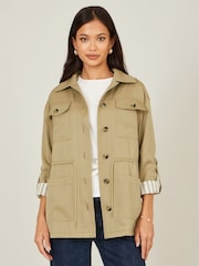 Yumi Utility-jakke med snøring - Bilde 1 av 5