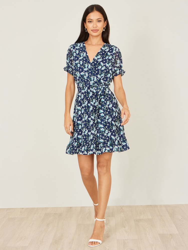 Φόρεμα Yumi με φλοράλ σχέδιο και στάμπα - Εικόνα 2 από 5