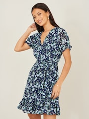 Φόρεμα Yumi με φλοράλ σχέδιο και στάμπα - Εικόνα 3 από 5