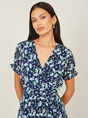 Φόρεμα Yumi με φλοράλ σχέδιο και στάμπα - Εικόνα 4 από 5