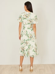 كريم - فستان نهاري مورد من Yumi مع أربطة أمامية - Image 4 of 4