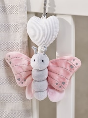 The White Company Pink Butterfly Musical Pull - Image 1 of 4